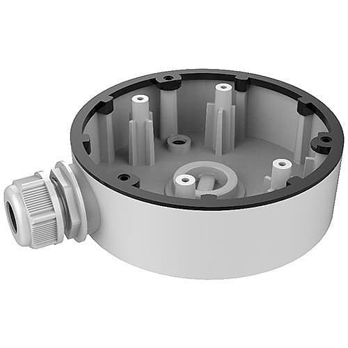 Hikvision DS-1280ZJ-DM46 Junction Box for Dome Cameras, Indoor & Outdoor Use, Load Capacity 4.5kg, White thumbnail 2