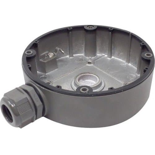 Hikvision DS-1280ZJ-TR13-G Aluminum Junction Box for Turret Cameras Grey thumbnail 2