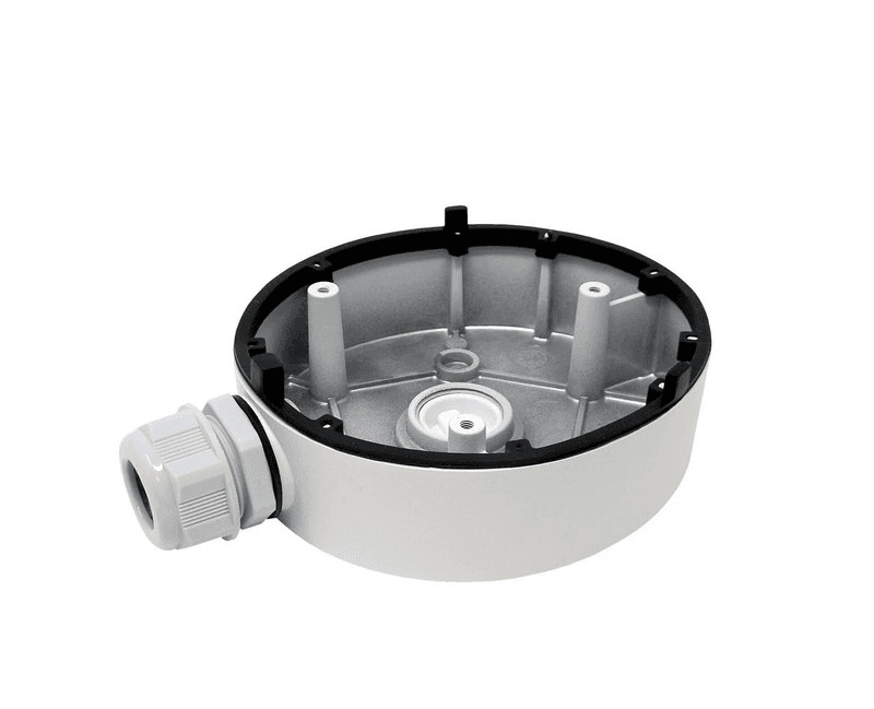 Hikvision DS-1280ZJ-TR13-W Aluminum Junction Box for Turret Cameras White thumbnail 3
