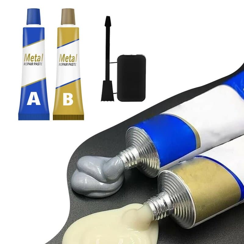 TERTELL AB Glue is a high-strength, two-part epoxy adhesive designed for metal repairs thumbnail 2