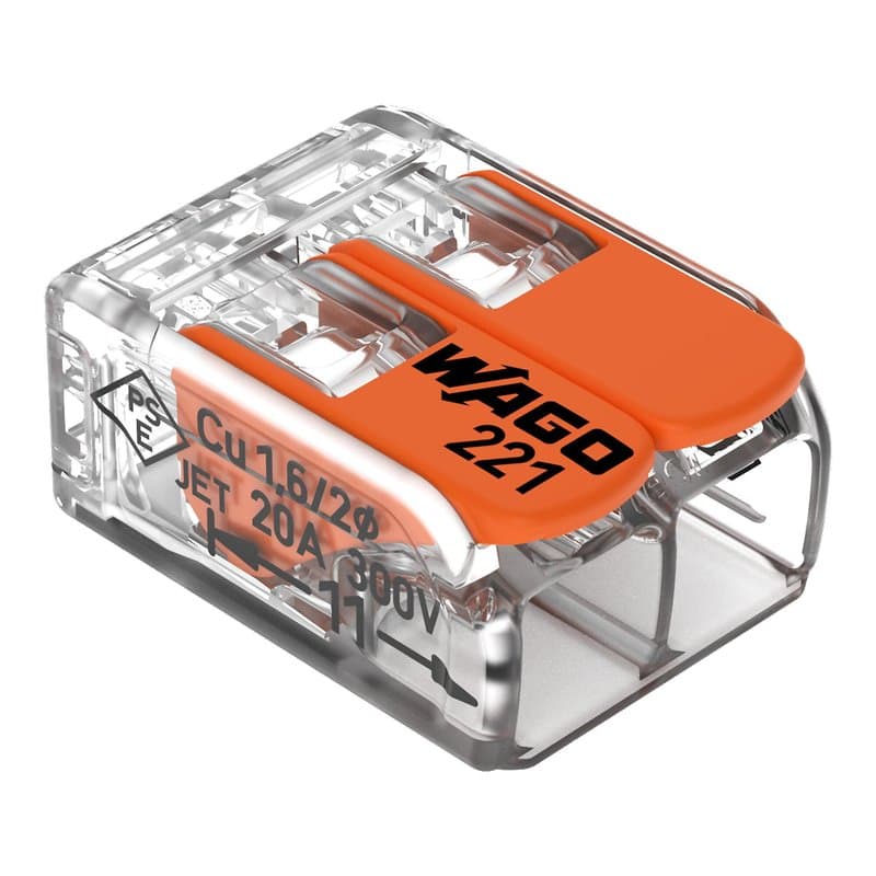 WAGO 221-412 Compact Lever Connector 2 Conductor 32A 100 Pack thumbnail 11