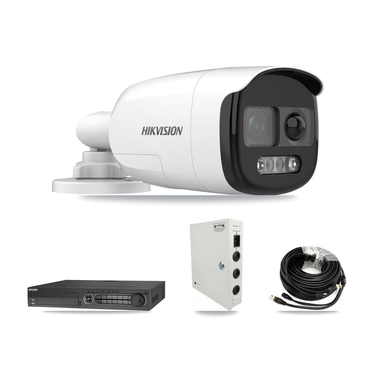 Hikvision 32-Channel 5MP CCTV Kit — 32 Bullet Cameras + 3× 8TB Recording - Image 1
