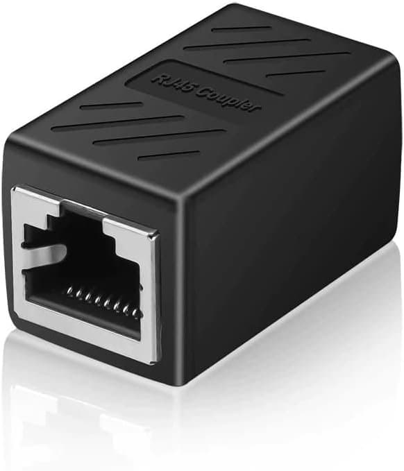 RJ45 Female to Female Coupler Inline Ethernet Connector Cat5e Cat6