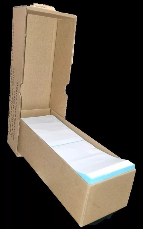 1500 4x6" Direct Thermal Shipping Labels - 100x150mm for Royal Mail