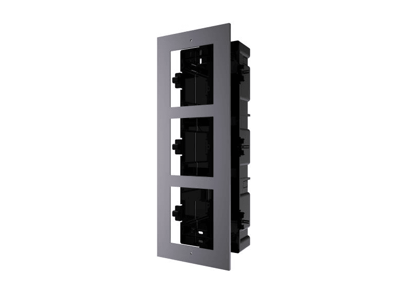 Hikvision DS-KD-ACF3 Flush Mount Frame 3 Module Intercom Mounting