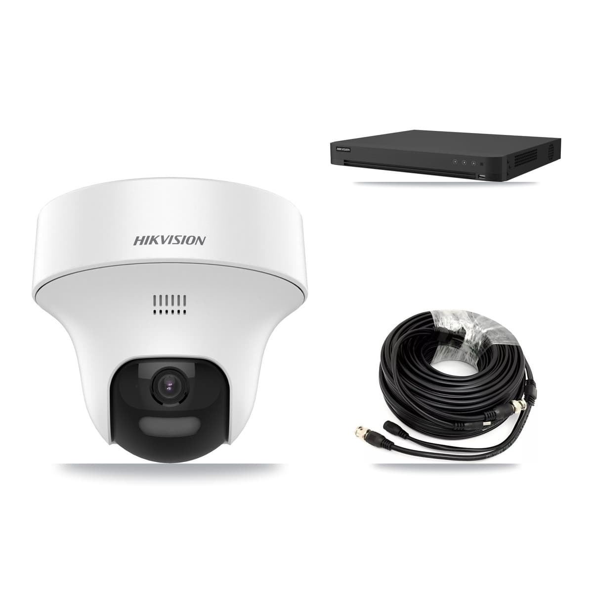 Hikvision 16-Channel 5MP CCTV Kit — 1 DS-2CE70K0T Turret Camera + 2TB Recording (IDS-7216HUHI Recorder) - Image 1