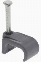 TIMCO-CLIP-FLAT-TWIN-2.5MM-GRY - Image 1