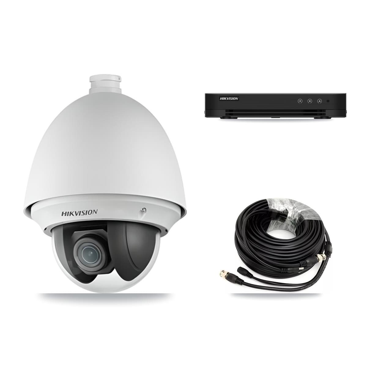 Hikvision 8-Channel 2MP CCTV Kit — 2 PTZ Cameras + 2TB Recording - Image 1