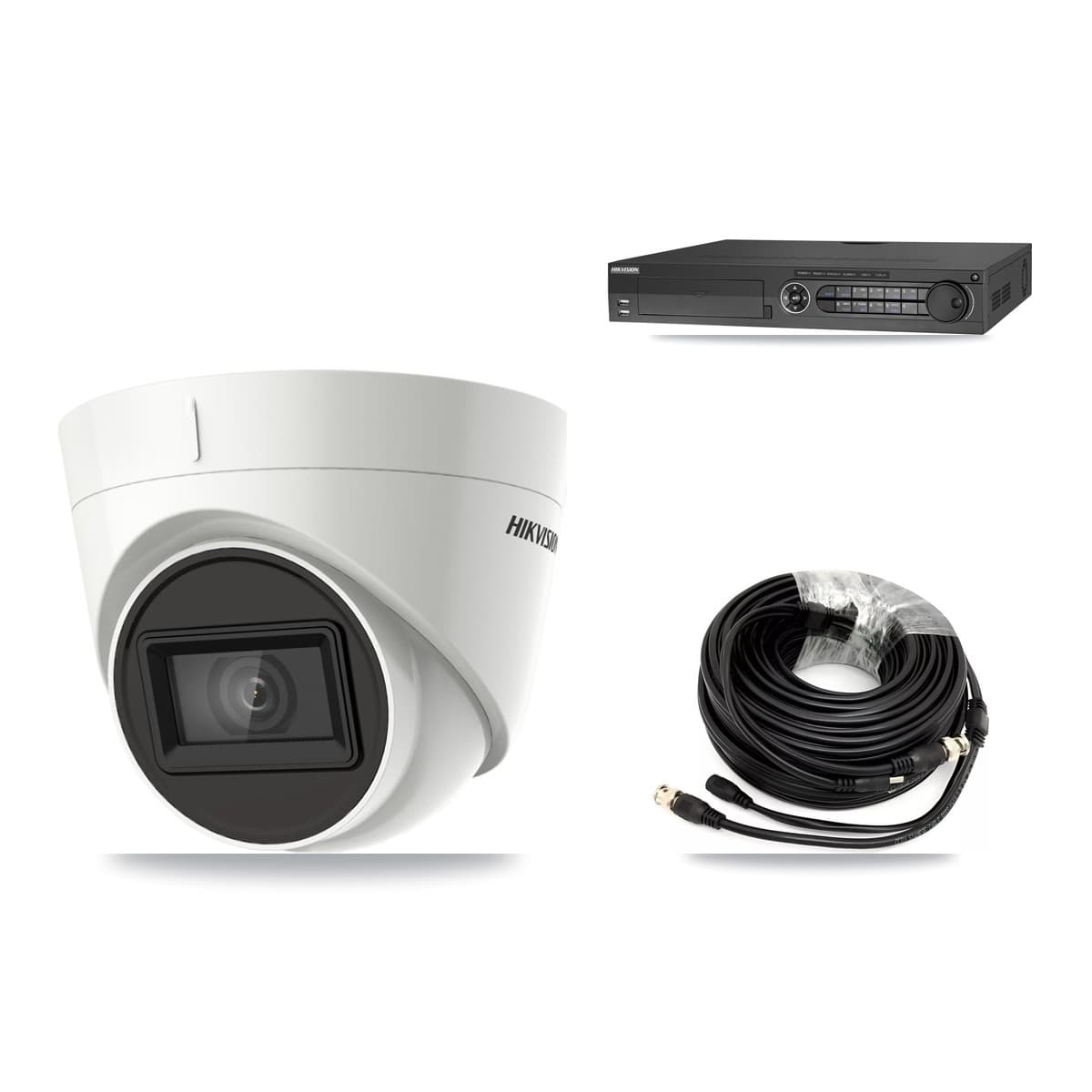 Hikvision 32-Channel 4K CCTV Kit — 2 DS-2CE78U1T Turret Cameras + 2TB Recording - Image 1