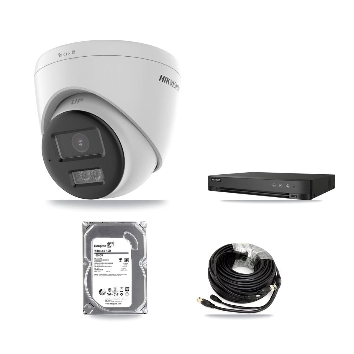 Hikvision 4-channel CCTV kit