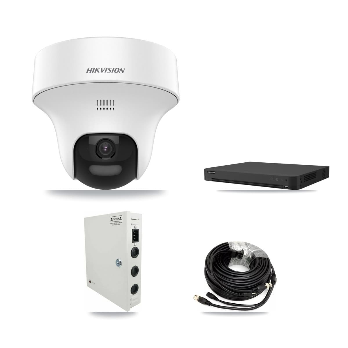 Hikvision 16-Channel 5MP CCTV Kit — 11 DS-2CE70K0T Turret Cameras + 8TB Recording (IDS-7216HUHI Recorder) - Image 1