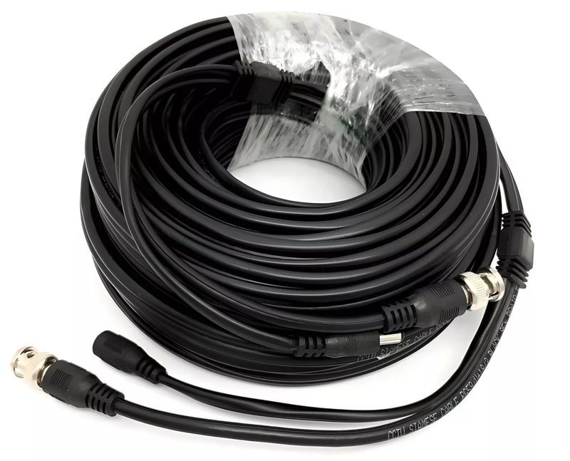 40m BNC CCTV Cable Video Power Lead DVR Security Camera