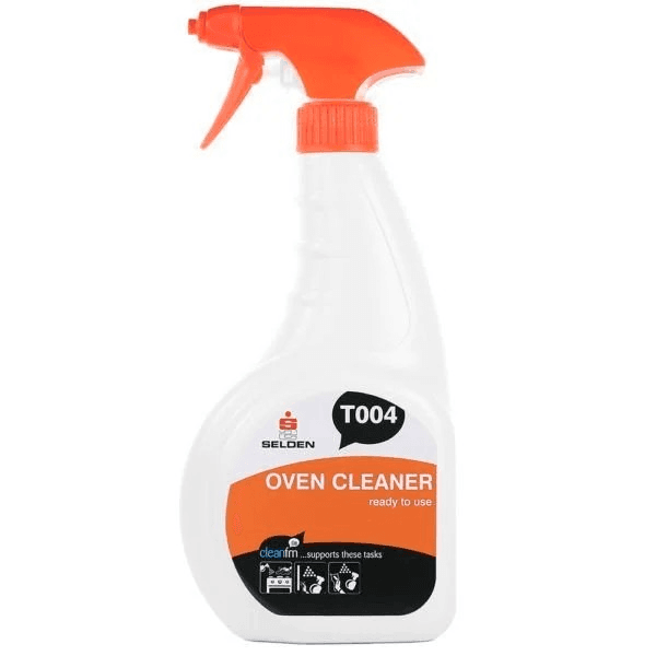 Selden T004 Thick Clinging Oven Cleaner 750ml Trigger Spray