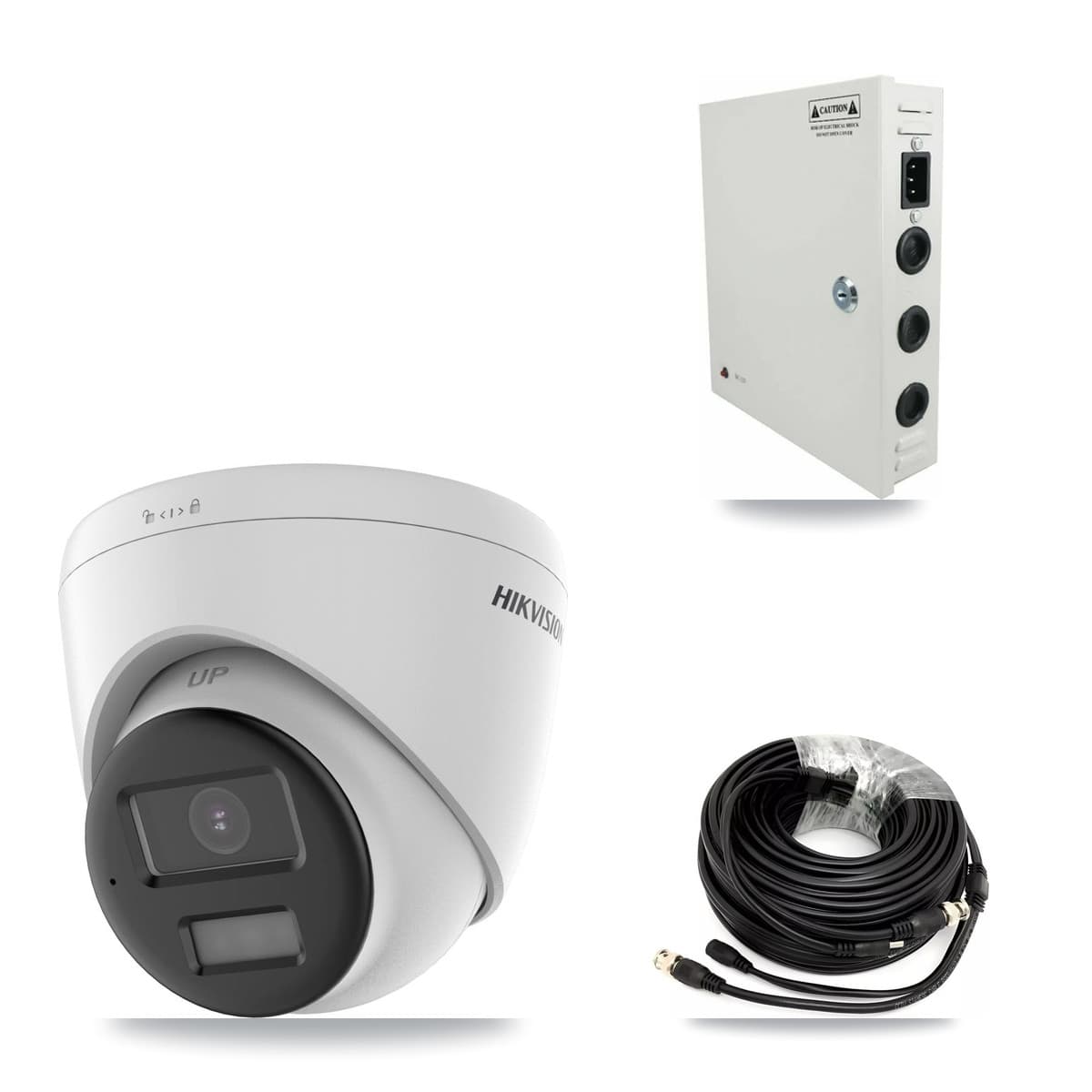 Hikvision 32-Channel 5MP CCTV Kit — 29 DS-2CE78K0T-LPTS Turret Cameras + 2× 8TB Recording (DS-7332HQHI-K4 Recorder) - Image 1