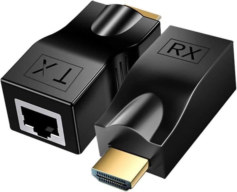 HDMI Extender Over Cat5e/Cat6 30m RJ45 LAN 1080P