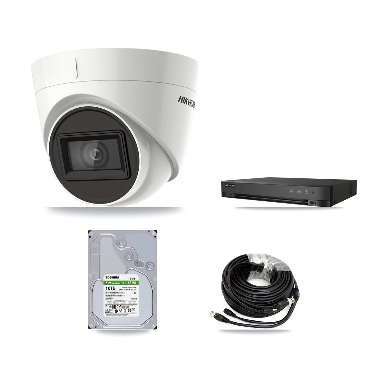 Hikvision 4-channel CCTV kit