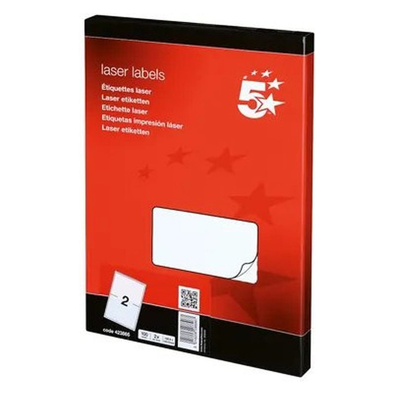 5Star-Office-Multipurpose-Labels-199.6x143.5mm-2-PER-SHEET