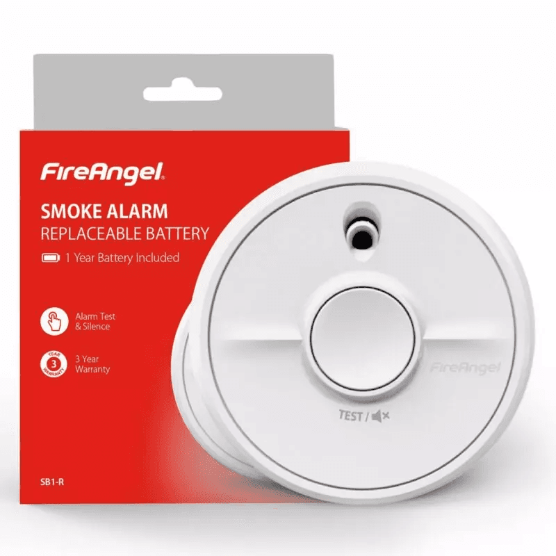 FireAngel SB1-R Battery Powered Smoke Alarm - Image 1