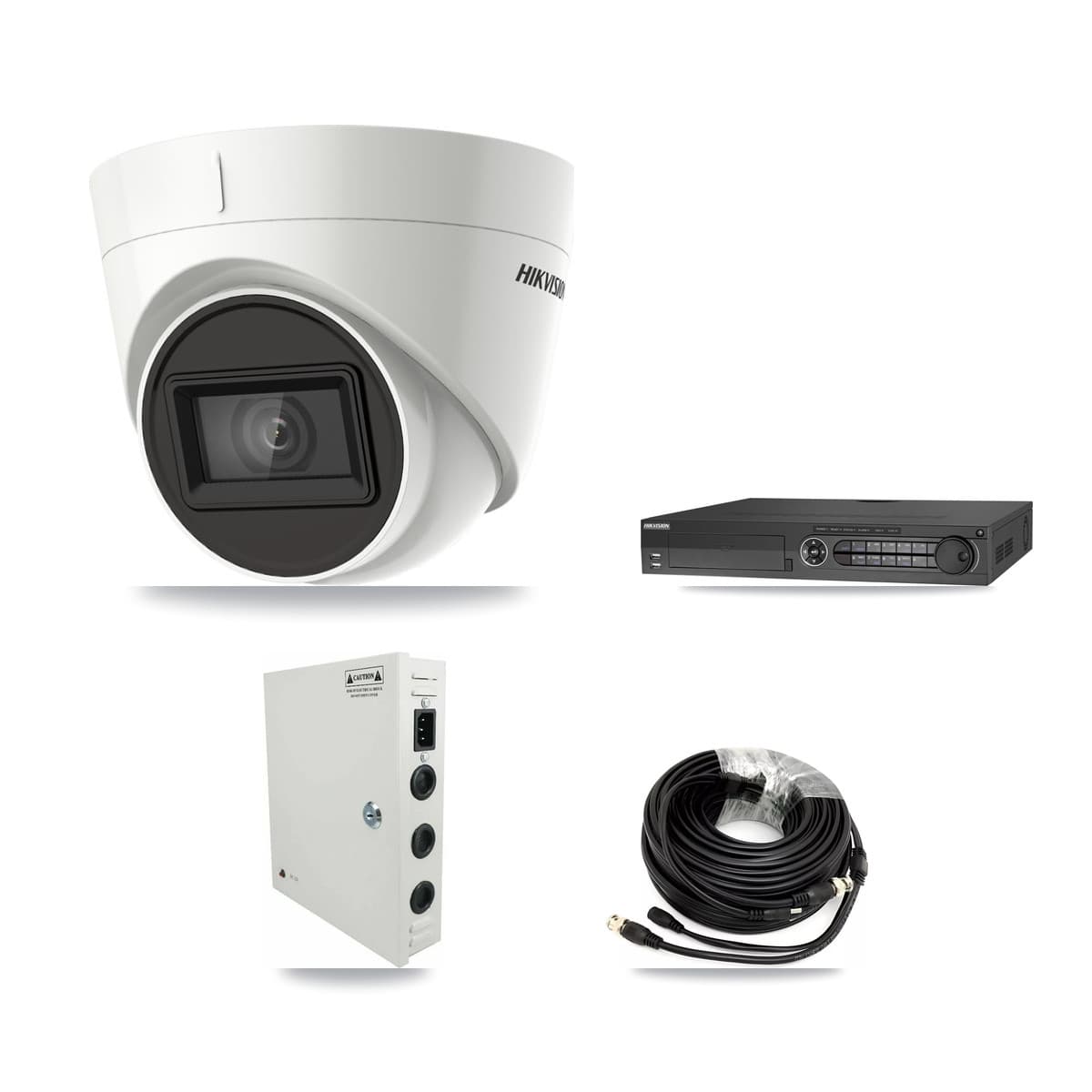 Hikvision 32-Channel 4K CCTV Kit — 19 DS-2CE78U1T Turret Cameras + 4× 8TB Recording - Image 1
