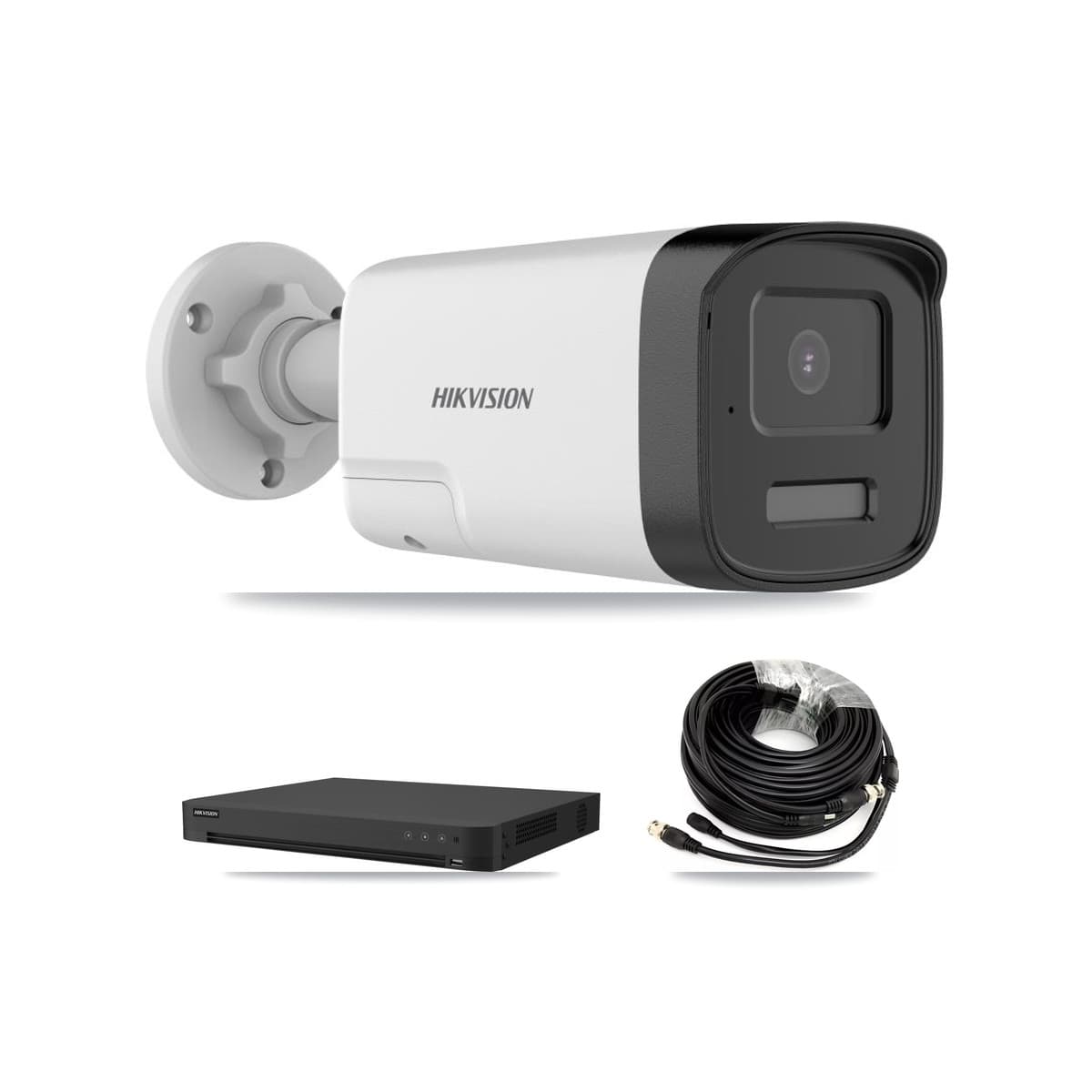 Hikvision 16-Channel 5MP CCTV Kit — 6 DS-2CE17K0T Bullet Cameras + 8TB Recording (IDS-7216HUHI Recorder) - Image 1