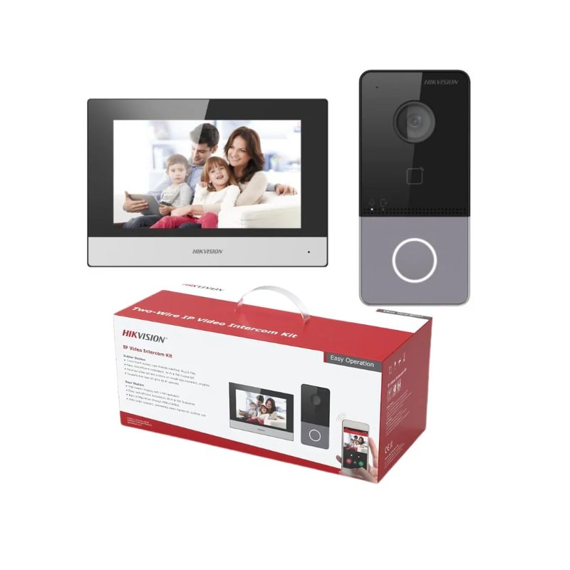 Hikvision IP Video Intercom Kit - Villa & House Bundle with Mobile Control