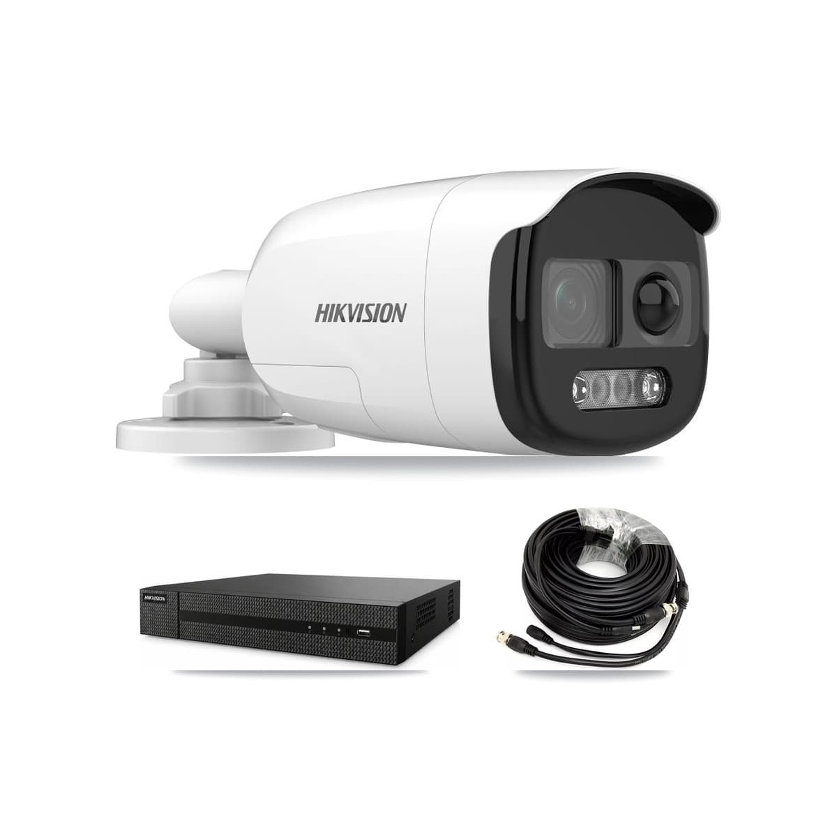 Hikvision 8-Channel 5MP CCTV Kit — 7 DS-2CE12KF3T Bullet Cameras + 3TB Recording - Image 1