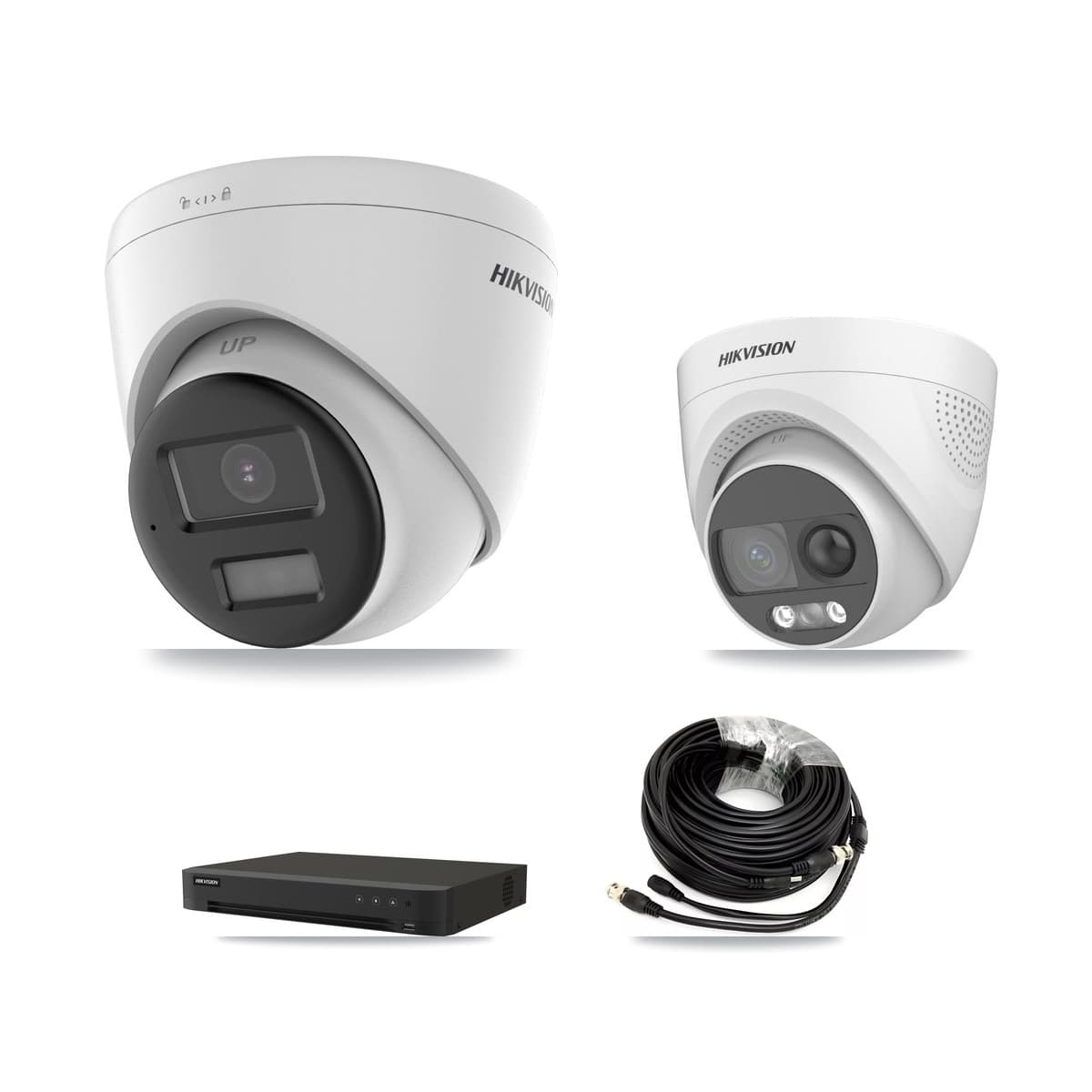 Hikvision 16-Channel 5MP CCTV Kit — 1 DS-2CE72KF3T + 5 DS-2CE78K0T Turret Cameras + 8TB Recording - Image 1