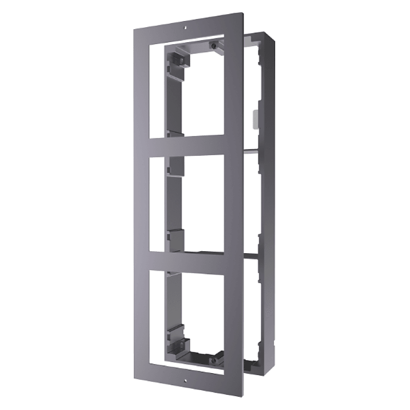 Hikvision DS-KD-ACW3 Surface Mount Frame 3 Module Intercom Housing